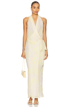 Colmar Wrap Maxi Dress Bec + Bridge