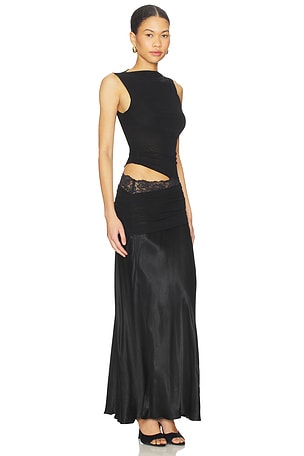 Bec + Bridge Rita Maxi Dress in Black. Size Aus 8/US 4. Also
