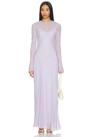 Delilah Long Sleeve Maxi Dress Bec + Bridge