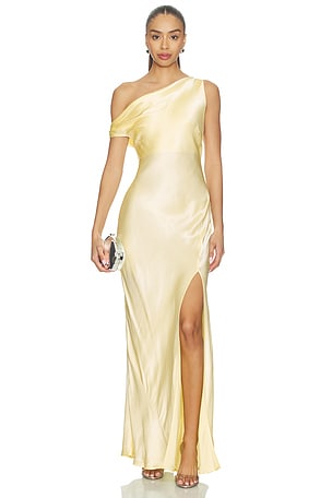 Sol Asymmetric Maxi Dress Bec + Bridge