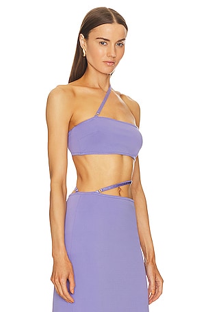 Bec + Bridge Zadie Crop Top in Lavendar