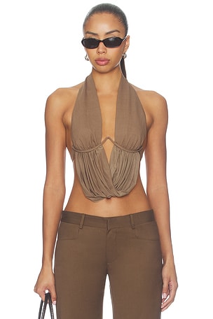 Malik Drape Top Bec + Bridge