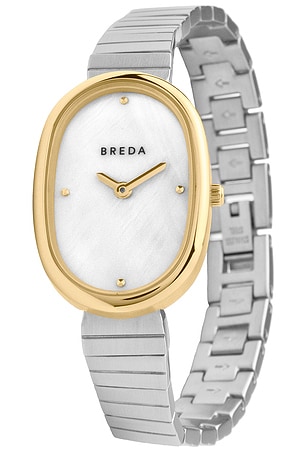 Breda Jane Watch in Metallic Silver