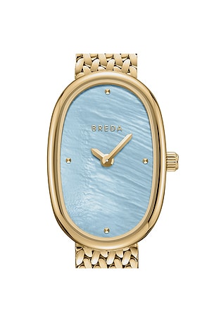 Breda Small Jane Watch in Metallic Gold