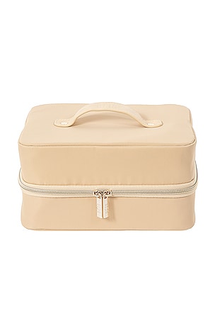 The Hanging Cosmetic Case in Beige