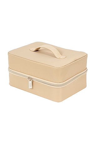 BEIS The Hanging Cosmetic Case in Beige