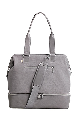 BEIS The Mini Weekend Bag in Grey REVOLVE