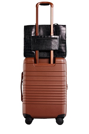 BEIS The Carry-On Roller in Brown
