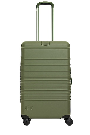 BEIS The Medium Check-In Roller in Olive BEIS