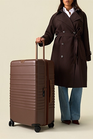 BEIS The Large Check-In Roller in Brown