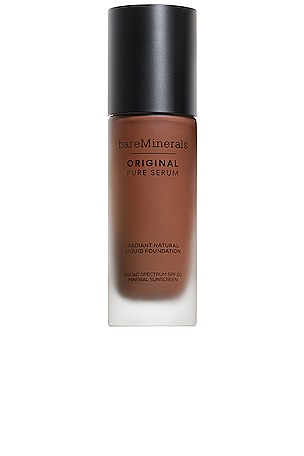 bareMinerals Original Pure Serum Radiant Natural Liquid Foundation Mineral SPF 20 in Deep Cool 6