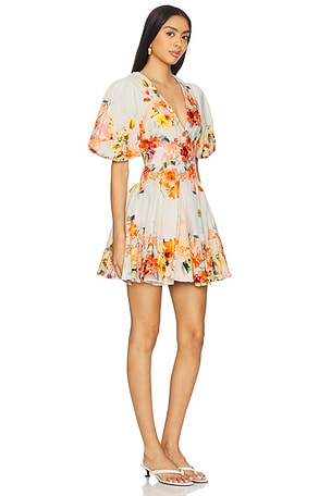 HEMANT AND NANDITA Short Dress in Ivory