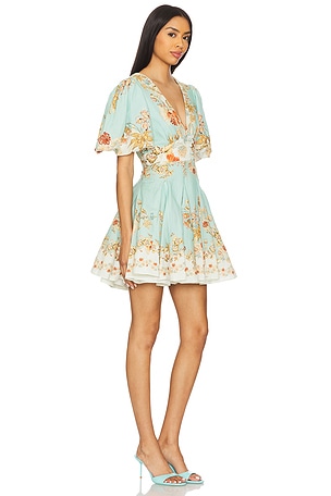 HEMANT AND NANDITA Short Dress in Blue