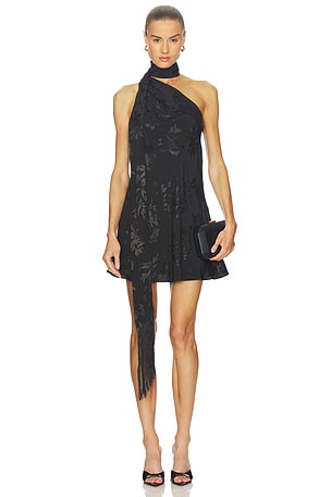 Tie Sash Mini Dress HEMANT AND NANDITA