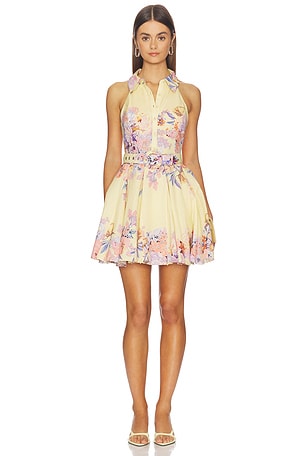 Short Dress With Buckle Belt HEMANT AND NANDITA