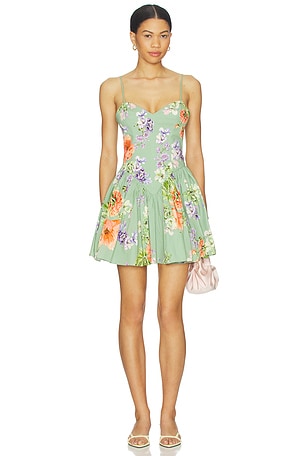 Corseted Mini Dress HEMANT AND NANDITA