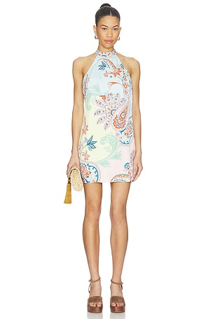 Halter Mini Dress HEMANT AND NANDITA