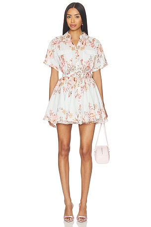 Short Dress With Buckle Belt HEMANT AND NANDITA