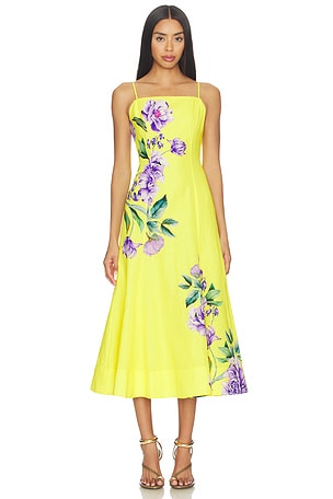 ПЛАТЬЕ МИДИ PANELED MIDI DRESS HEMANT AND NANDITA