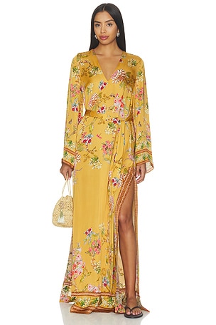Maxi Kaftan With Belt HEMANT AND NANDITA