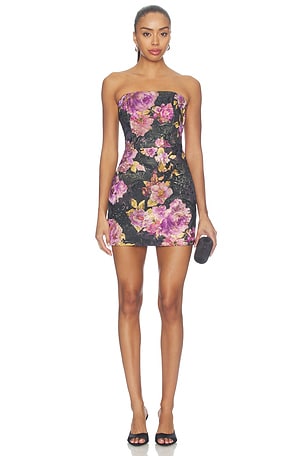 Strapless Mini Dress HEMANT AND NANDITA