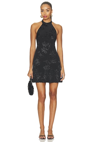 Ruffle Hem Mini Dress HEMANT AND NANDITA