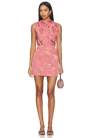 Cowl Mini Dress HEMANT AND NANDITA