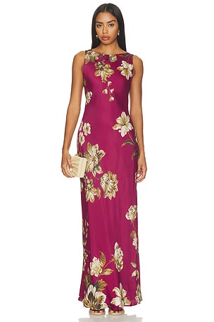 Bias Maxi Dress HEMANT AND NANDITA