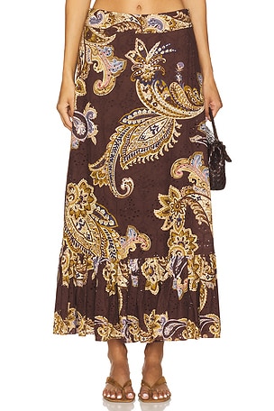 A Line Ankle Length Skirt HEMANT AND NANDITA