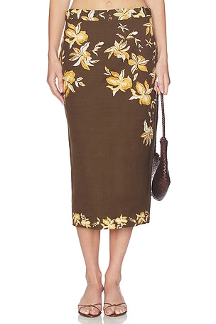 Fitted Midi Skirt HEMANT AND NANDITA