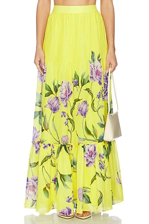Pintuck Maxi Skirt HEMANT AND NANDITA