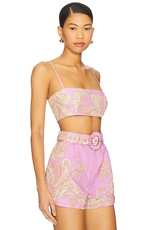 HEMANT AND NANDITA Bralette in Purple