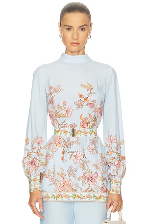 Scarf Neck Top HEMANT AND NANDITA