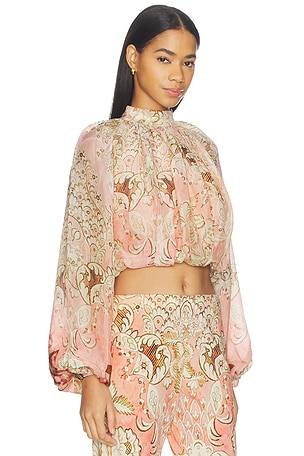 HEMANT AND NANDITA Top in Coral