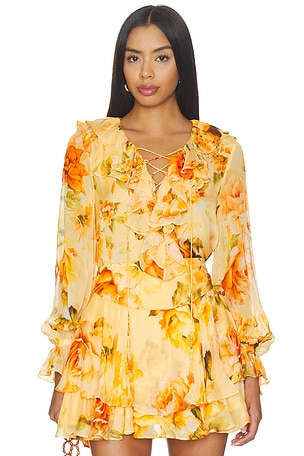 ТОП RUFFLE TOP HEMANT AND NANDITA
