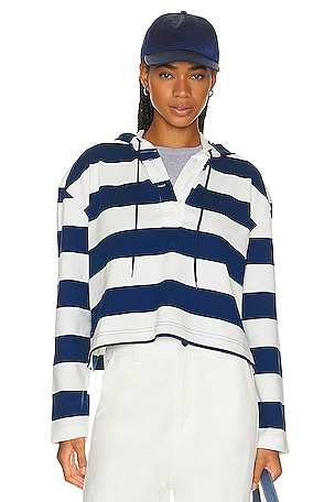 Oversized Rugby Hoodie BEVERLY HILLS x REVOLVE