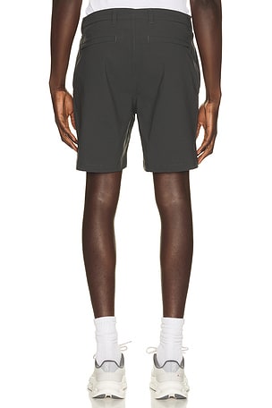 Beyond Yoga Element Men's 7 Chino Short in Black