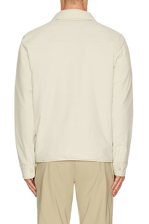 Beyond Yoga Insulated Men's Shirt Jacket in Beige. Size XL/1X. Also