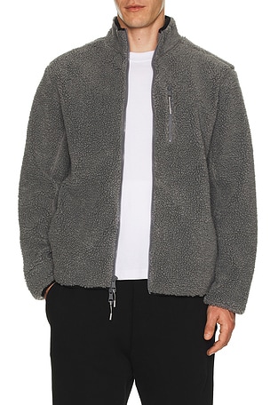 Boucle Fleece Men's Zip Jacket Beyond Yoga