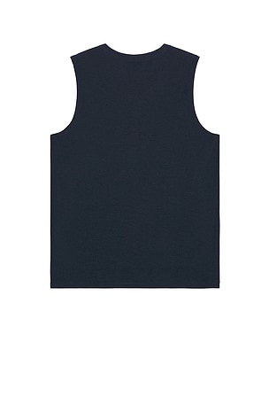 Beyond Yoga Featherweight Freeflo Muscle Tank in Blue