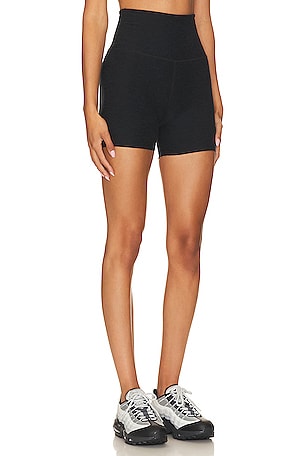 Beyond Yoga Keep Pace Biker Short in Black