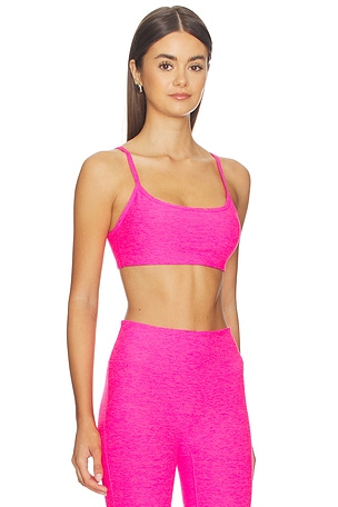 Beyond Yoga Spacedye Forever Bra in Fuchsia