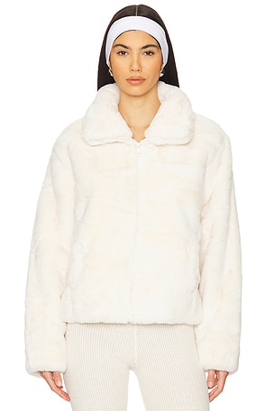 On The List Faux Fur Jacket Beyond Yoga