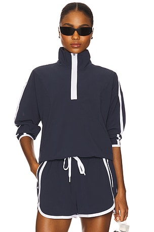 Contrast Half Zip Pullover Beyond Yoga