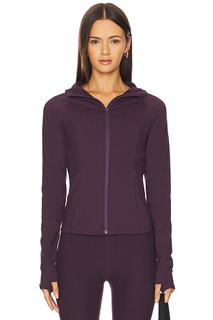 Zip Front Hooded Jacket Beyond Yoga