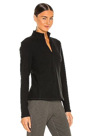 Beyond Yoga Spacedye On the Go Jacket in Black