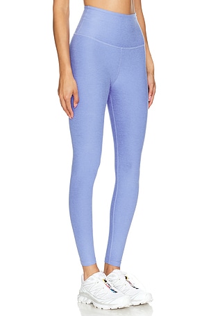 Beyond Yoga Spacedye Caught in The Midi High Waisted Legging in Baby Blue