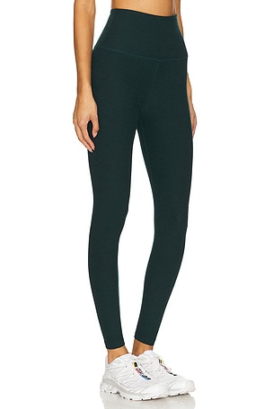 Beyond Yoga Spacedye Caught in The Midi High Waisted Legging in Green