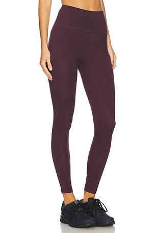 Beyond Yoga Powerbeyond Strive High Waisted Midi Legging in Purple