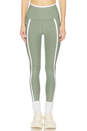 Spacedye New Moves High Waisted Midi Legging Beyond Yoga